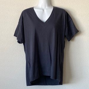 Loft V Neck Short Sleeve T Shirt Sz M